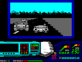 Techno Cop screenshot 3 for ZX Spectrum
